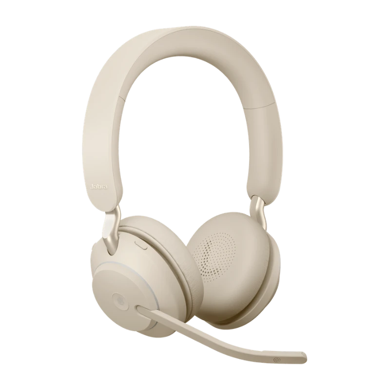 Jabra Evolve2 65 (USB-C) with Link380c Stereo beige Jabra Evolve2 65 (USB-C) with Link380c Stereo beige